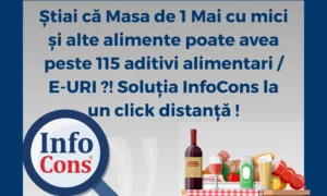 1 Mai și alegerile alimentare: InfoCons atrage atenția asupra consumului ridicat de aditivi, zahăr și sare