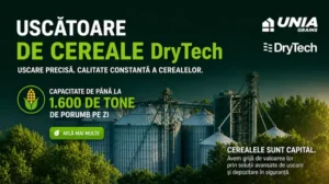 De la recoltă la vânzare, indiferent de vreme: cum a preluat TUTU TRANS controlul calității cerealelor cu tehnologie poloneză de uscar
